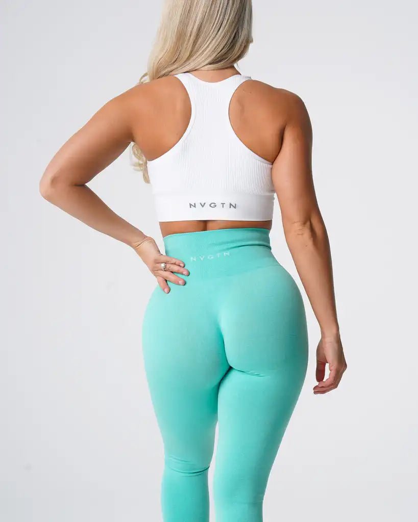 NVGTN Speckled Seamless Spandex Leggings High Waisted Gym Wear